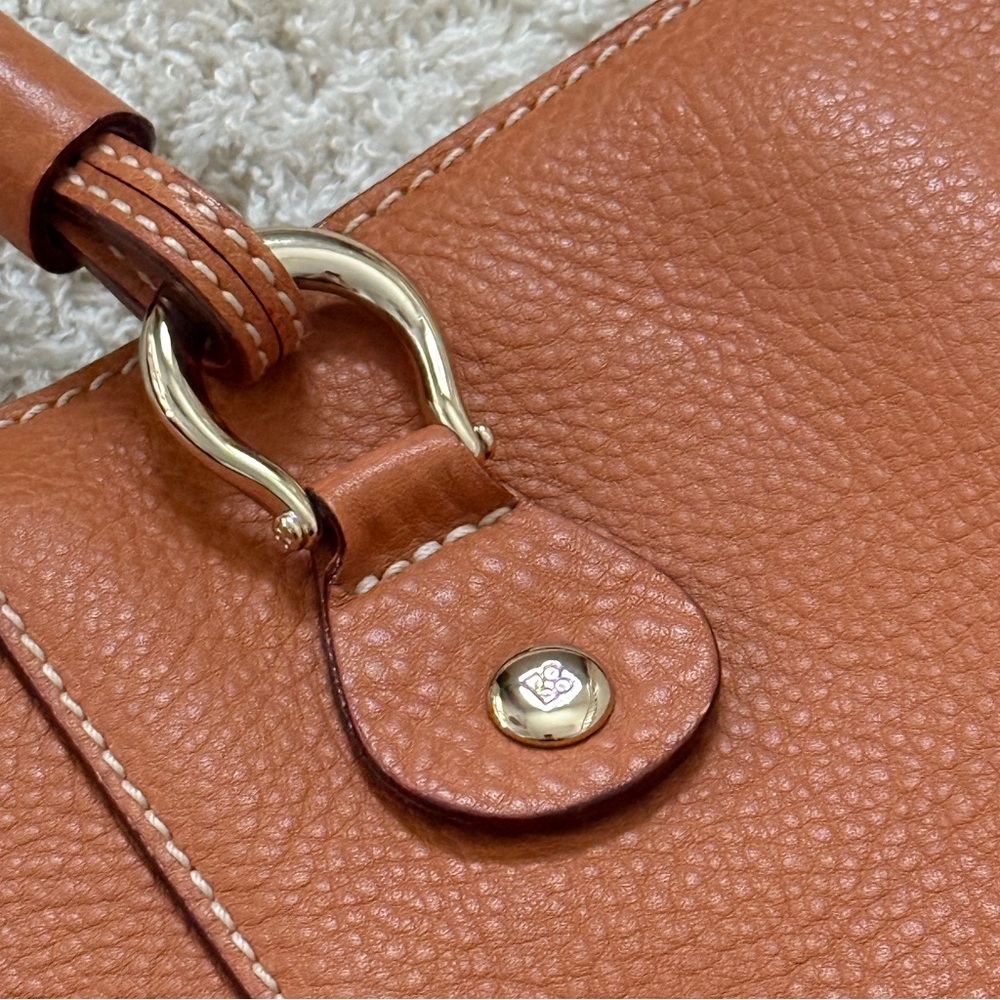 Kate Spade Foster Crossing Medium Satchel with Multi-strap Handles in Cognac - Picture 10 of 15